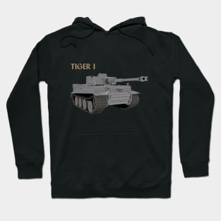 Tiger I German WW2 Tank Hoodie